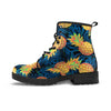 Golden Pineapple Edm Hawaiian Print Men's Boots-grizzshop