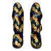 Golden Pineapple Edm Hawaiian Print Muay Thai Shin Guard-grizzshop