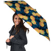 Golden Pineapple Edm Hawaiian Print Umbrella-grizzshop