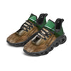 Golden Retriever Patrick's Day Print Black Running Shoes-grizzshop