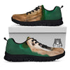 Golden Retriever Patrick's Day Print Black Sneaker-grizzshop