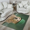 Golden Retriever Patrick's Day Print Floor Mat-grizzshop