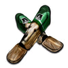 Golden Retriever Patrick's Day Print Muay Thai Shin Guards-grizzshop