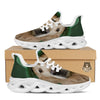 Golden Retriever Patrick's Day Print White Running Shoes-grizzshop