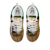 Golden Retriever Patrick's Day Print White Sneaker-grizzshop