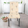 Golden Retriever Pattern Print Chair Cover-grizzshop