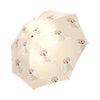 Golden Retriever Pattern Print Foldable Umbrella-grizzshop