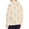 Golden Retriever Pattern Print Men Pullover Hoodie-grizzshop