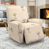 Golden Retriever Pattern Print Recliner Cover-grizzshop