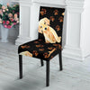 Golden Retriever Paw Pattern Print Chair Cover-grizzshop