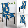 Golden Retriever Print Pattern Chair Cover-grizzshop