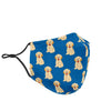 Golden Retriever Print Pattern Face Mask-grizzshop