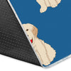 Golden Retriever Print Pattern Floor Mat-grizzshop