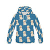 Golden Retriever Print Pattern Men Pullover Hoodie-grizzshop