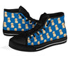 Golden Retriever Print Pattern Men Women's High Top Shoes-grizzshop