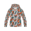 Load image into Gallery viewer, Goldfish Leaf Pattern Print Women Pullover Hoodie-grizzshop