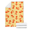 Goldfish Pattern Print Blanket-grizzshop