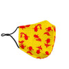 Goldfish Pattern Print Face Mask-grizzshop