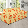 Goldfish Pattern Print Sofa Covers-grizzshop