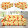 Goldfish Pattern Print Sofa Covers-grizzshop