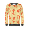 Goldfish Pattern Print Women's Sweatshirt-grizzshop