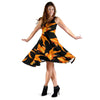 Goldfish Print Pattern Dress-grizzshop