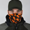 Goldfish Print Pattern Face Mask-grizzshop