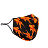 Goldfish Print Pattern Face Mask-grizzshop