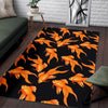 Goldfish Print Pattern Floor Mat-grizzshop