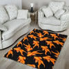 Goldfish Print Pattern Floor Mat-grizzshop