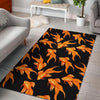 Goldfish Print Pattern Floor Mat-grizzshop