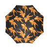 Goldfish Print Pattern Foldable Umbrella-grizzshop