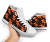 Goldfish Print Pattern Men Women's High Top Shoes-grizzshop