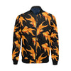 Goldfish Print Pattern Men's Bomber Jacket-grizzshop