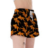 Goldfish Print Pattern Women's Shorts-grizzshop