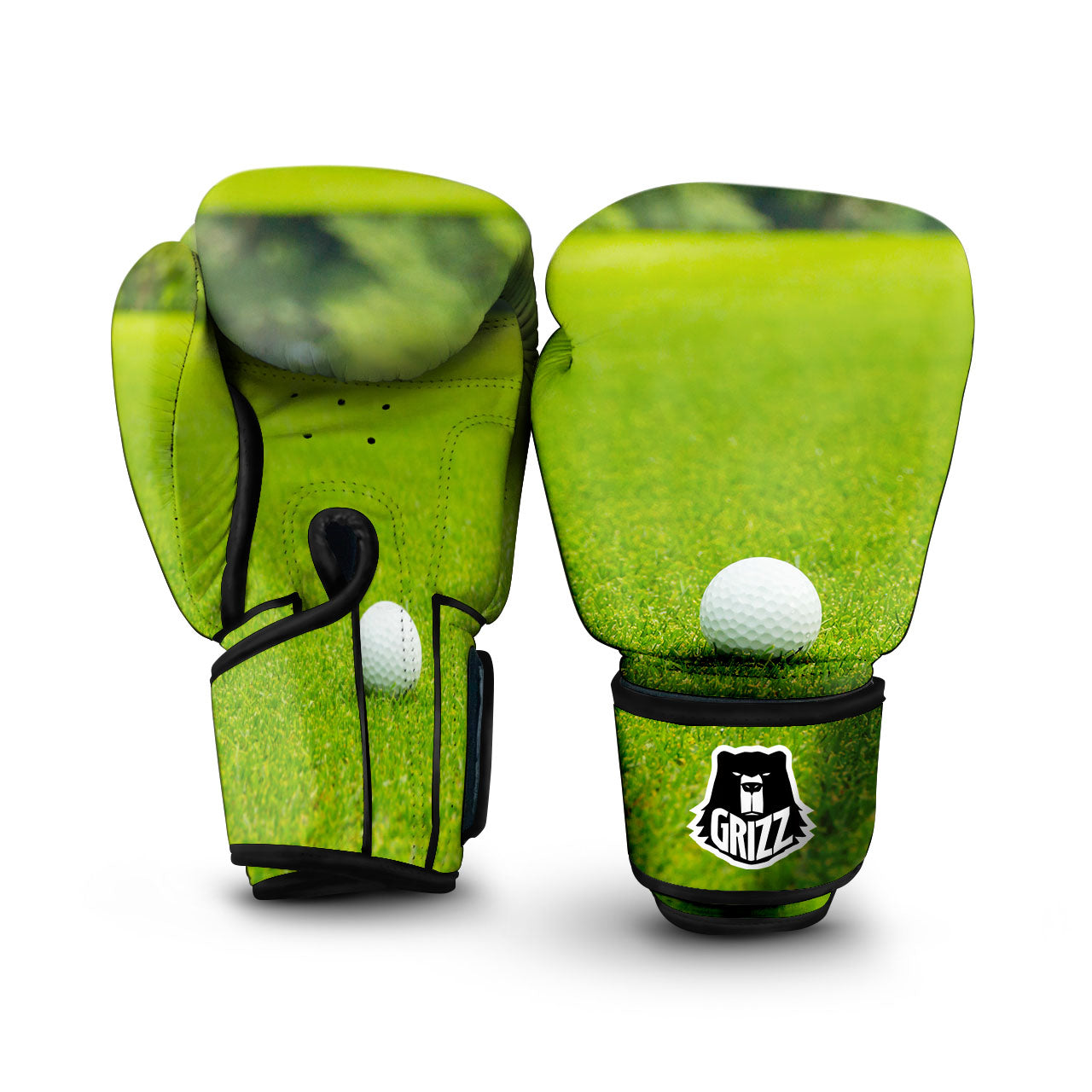 Golf Area Print Boxing Gloves-grizzshop