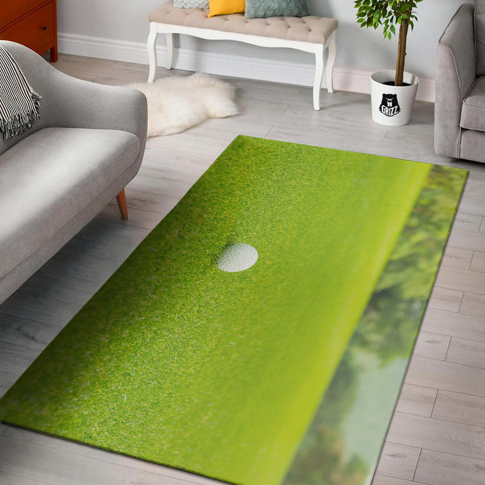 Golf Area Print Floor Mat-grizzshop