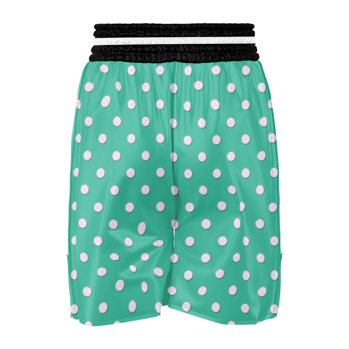 Golf Ball Print Pattern Boxing Shorts-grizzshop