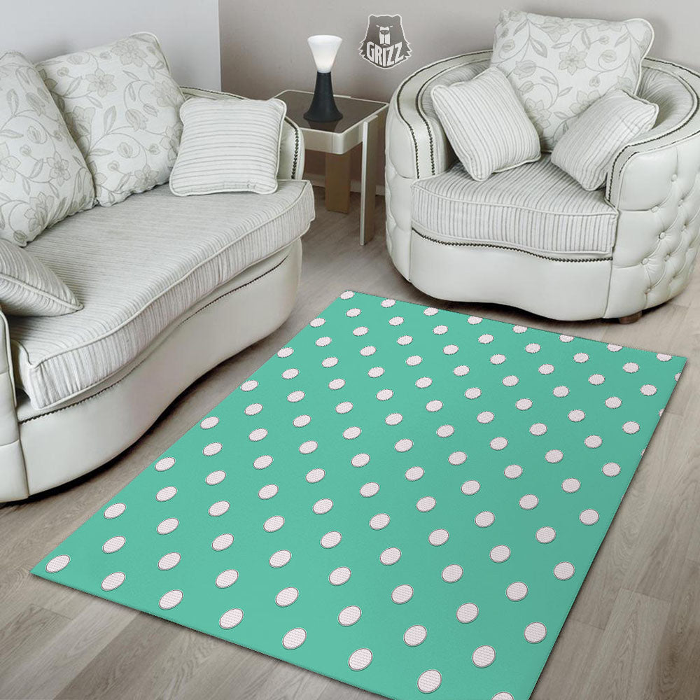 Golf Ball Print Pattern Floor Mat-grizzshop