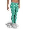 Golf Ball Print Pattern Men's Leggings-grizzshop