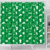 Golf Green Pattern Print Bathroom Shower Curtain-grizzshop