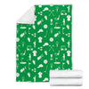 Golf Green Pattern Print Blanket-grizzshop