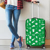 Golf Green Pattern Print Luggage Cover Protector-grizzshop