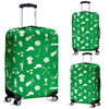 Golf Green Pattern Print Luggage Cover Protector-grizzshop