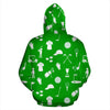 Golf Green Pattern Print Men Women Pullover Hoodie-grizzshop