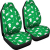 Golf Green Pattern Print Universal Fit Car Seat Covers-grizzshop