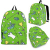 Golf Green Print Pattern Backpack-grizzshop