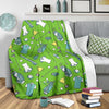 Golf Green Print Pattern Blanket-grizzshop