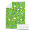 Golf Green Print Pattern Blanket-grizzshop