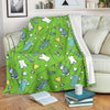 Golf Green Print Pattern Blanket-grizzshop